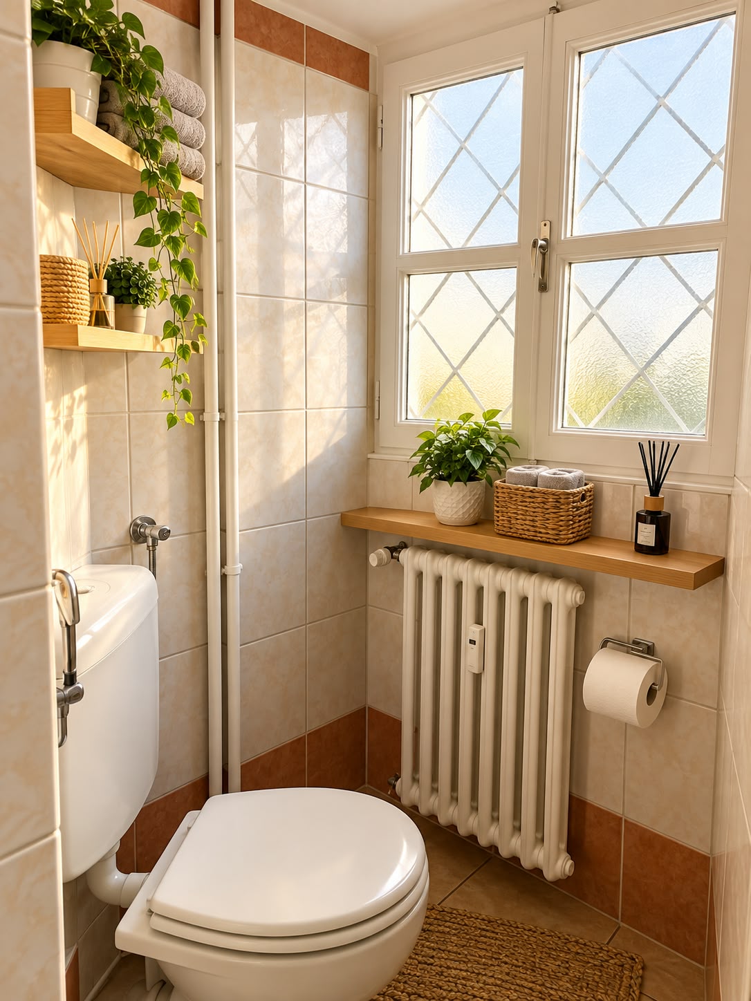 Bagno con finestra