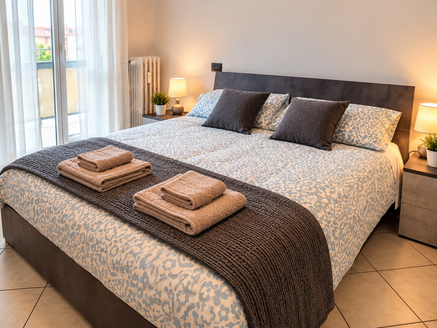 Camera da letto reale di Casa Fossata